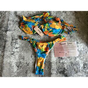 NWT Jimmi Swim Macarena Set Size Small